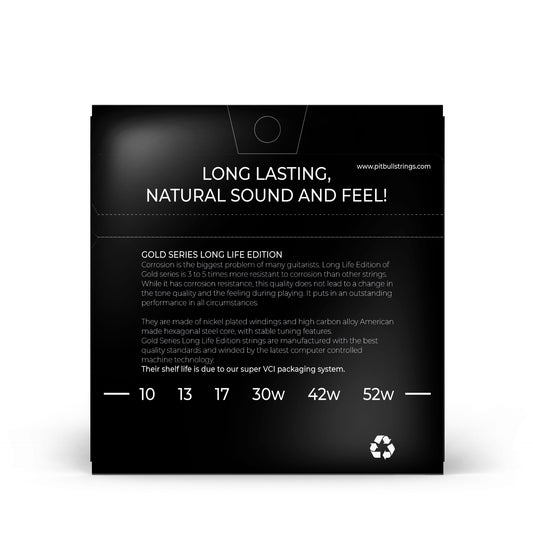 Pitbull Strings 「長壽系列」 抗鏽電吉他6弦 10/52