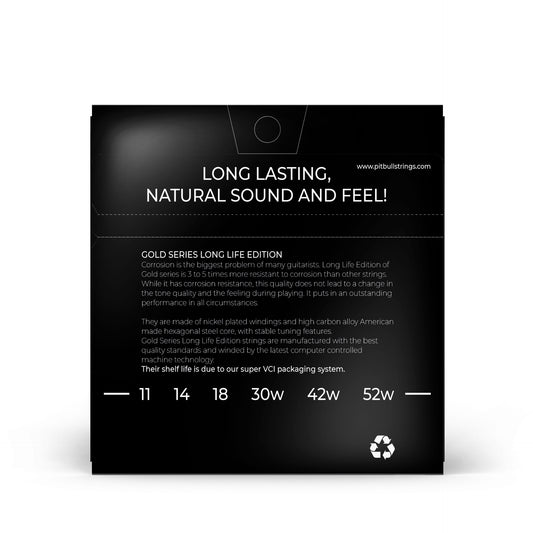 Pitbull Strings 「長壽系列」 抗鏽電吉他6弦 11/52