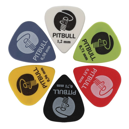 Pitbull Strings マットブラッシュドナイロンピック