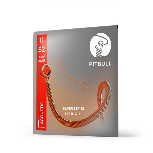 Pitbull Strings「シルバーシリーズ」アコースティックギター 6弦 11/52