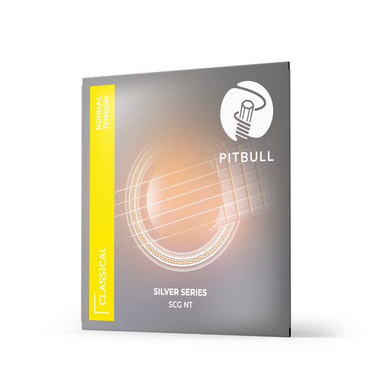 ピットブル弦「シルバーシリーズ」クラシックギター6弦ノーマルテンション