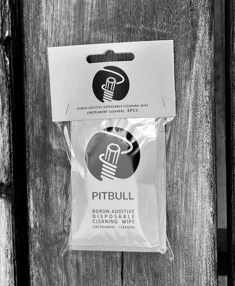 Pitbull Strings 濕紙巾樂器清潔布 (一組6包)